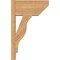 Ekena Millwork Funston Slat Smooth Outlooker, Western Red Cedar, 7 1/2"W x 14"D x 22"H OUT08X14X22FST06SWR - alternate 4